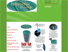 Tablet Screenshot of innovativeproductsllc.us